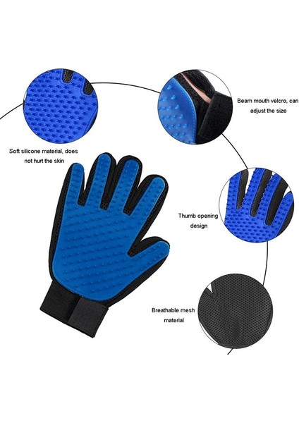 Mor Pet Köpek Kedi Bakım Temizleme Fırçası Eldiven Etkili Dökülme Sırt Masajı Hayvan Banyo Epilasyon Eldiven Köpek Taraklar (Yurt Dışından) modelleri