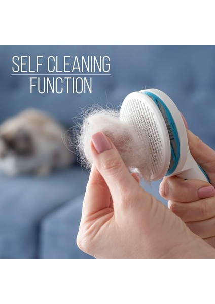 Pembe 7.87X3.15 Inç Kedi Tarak Pet Saç Çıkarıcı Bakım Tarağı Kediler Için Saç Kaldırma Yavru Köpek Masaj Fırçası Kendi Kendini Temizleyen Slicker Kedi Aksesuarları (Yurt Dışından) modelleri