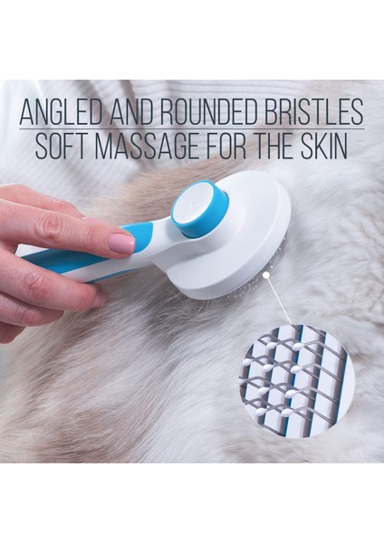 Pembe 7.87X3.15 Inç Kedi Tarak Pet Saç Çıkarıcı Bakım Tarağı Kediler Için Saç Kaldırma Yavru Köpek Masaj Fırçası Kendi Kendini Temizleyen Slicker Kedi Aksesuarları (Yurt Dışından) fırsatları