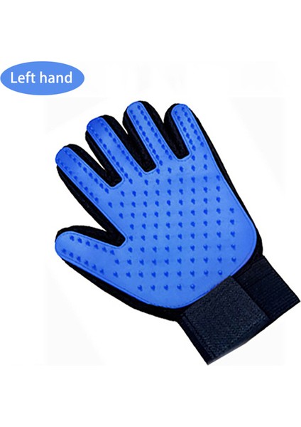 Mavi 02 Kedi Pet Bakım Fırçası Eldiven Temizleme Sırt Masajı Hayvan Banyo Epilasyon Köpek Taraklar Kedi Fırça Pet (Yurt Dışından)