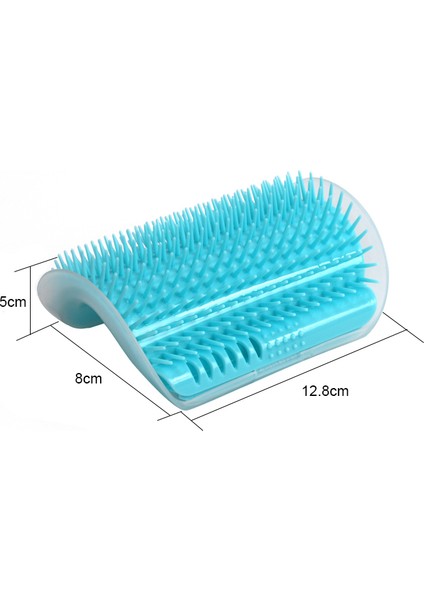 Mavi 2 Adet Kediler Fırça Köşe Kedi Masajı Kendini Damat Tarak Fırça Kedi Bir Gıdıklama Tarağı ile Yüzünü Ovalar Kedi Ev Hayvanı Ürünü (Yurt Dışından) fırsatları