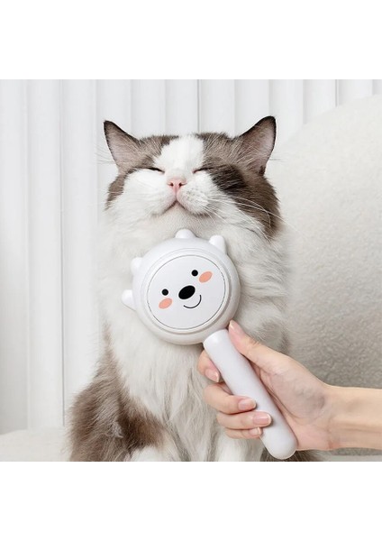 B Kedi Fırçası Sevi mli Desen Kendi Kendini Temizleyen Dayanıklı Kedi Tarağı Evcil Hayvan Bakım Fırçası Saç Çıkarıcı Tarak Köpek Fırçası Saç Çıkarıcı Evcil Hayvan Malzemeleri (Yurt Dışından) fiyatları