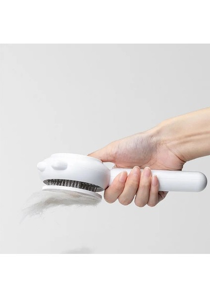 B Kedi Fırçası Sevi mli Desen Kendi Kendini Temizleyen Dayanıklı Kedi Tarağı Evcil Hayvan Bakım Fırçası Saç Çıkarıcı Tarak Köpek Fırçası Saç Çıkarıcı Evcil Hayvan Malzemeleri (Yurt Dışından) modelleri