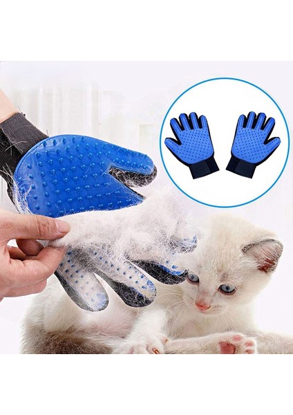 Sağ Mavi Kedi Bakım Eldiveni Kediler Için Yün Eldiven Pet Saç Dökülme Fırçası Tarak Eldiven Pet Köpek Temizleme Masaj Eldiveni Hayvan Satılık (Yurt Dışından) fiyatları