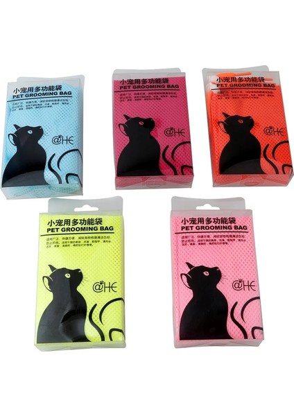 Mavi M Kediler Bakım Banyo Örgü Çanta Banyo Tırnak Kırpma Için Hiçbir Çizilme Isırma Kısıtlama Muayene Kedi Malzemeleri (Yurt Dışından) fırsatları