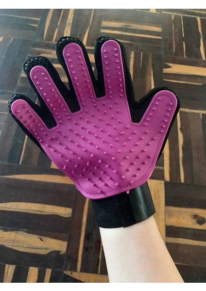 Mavi Sağ Köpek Kedi Pet Tarak Bakım Fırçası Eldiven Temizlik Sırt Masajı Hayvan Banyo Epilasyon (Yurt Dışından) fırsatları