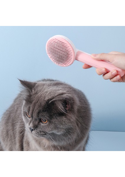 Mavi Pet Bakım Fırçaları Yüzen Saç Tarak Kaldırmak Kedi Saç Çıkarıcı Köpek Yavru Kedi Bakım Aksesuarları (Yurt Dışından) modelleri