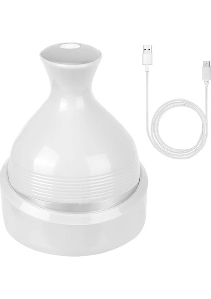 Beyaz Elektrikli Kafa Masajı Çok Fonksiyonlu Sağlık Kafa Derisi Vücut Omuz Boyun Pet Kedi Köpek Masajı Stres Rahatlatmak Şarj Edilebilir (Yurt Dışından)