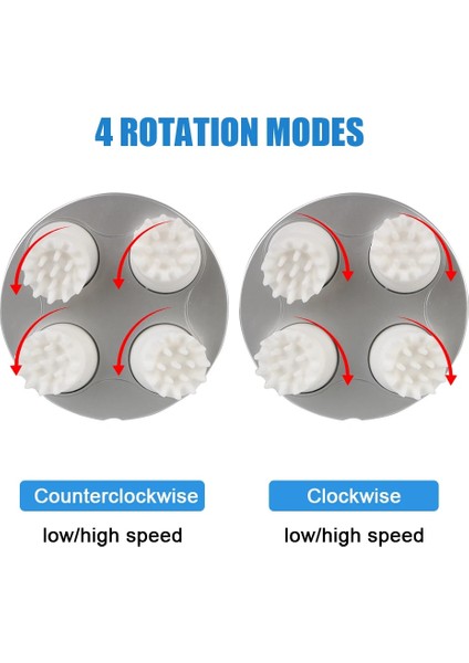 Beyaz Elektrikli Kafa Masajı Çok Fonksiyonlu Sağlık Kafa Derisi Vücut Omuz Boyun Pet Kedi Köpek Masajı Stres Rahatlatmak Şarj Edilebilir (Yurt Dışından) fırsatları