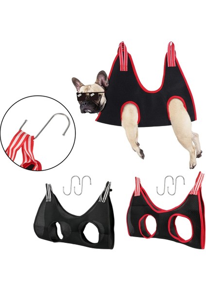Kırmızı Siyah M Pet Kedi Aksesuarları Pet Güzellik Hamak Asılı Banyo Kırpma Kısıtlama Çantası Kedi Bakım Tırnak Kesme Anti Scratch Bite Sabit Çanta (Yurt Dışından) fırsatları