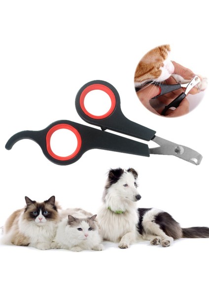 01 Profesyonel Pet Kedi Köpek Tırnak Makası Kesici Orak Paslanmaz Çelik Bakım Makası Clippers Pet Pençeleri Köpek Malzemeleri (Yurt Dışından) indirimleri
