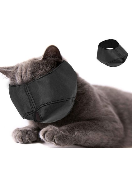 Siyah L Nefes Naylon Kedi Ağızlıklar Yavru Yüz Maskeleri Damat Yardımcıları Banyo Anti-Isırma Anti-Scratch Kedi Bakım Araçları Evcil Hayvan Malzemeleri (Yurt Dışından) fiyatları