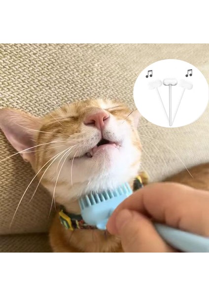 Mavi Kedi Tarak Pet Epilasyon Fırçası Kediler Köpek Kabartmak Temizleme Bakım Malzemeleri Gıdıklama Masaj Müzik Tarak Astar Karışık (Yurt Dışından) fiyatları