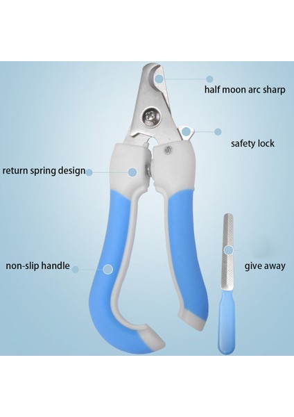 Mavi S Evcil Hayvan Tırnak Makası Makas Pet Köpek Kedi Tırnak Ayak Pençe Makası Makas Giyotin Bakım Araçları Hayvanlar Için Genel Evcil Hayvan Malzemeleri (Yurt Dışından) fırsatları