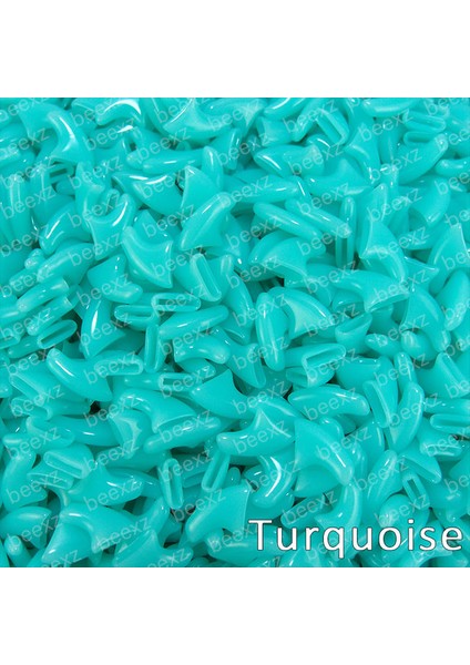 Turkuaz Xs 20 Adet - Kediler Için Yumuşak Tırnak Başlıkları + 1x Yapışkan Tutkal + 1x Aplikatör /* Xs, S, M, L, Kapak, Kedi, Pençe, Pençe, Ztp */ (Yurt Dışından)