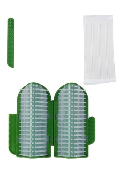 Yeşil 13X15.5CM Kedi Fırça Köşe Kediler Masaj Kendini Damat Tarak Duvar Fırçası Kedi Nipiyle Yüz Kedi Yüz Scratcher Kedi Aksesuarları Için Ovur (Yurt Dışından)