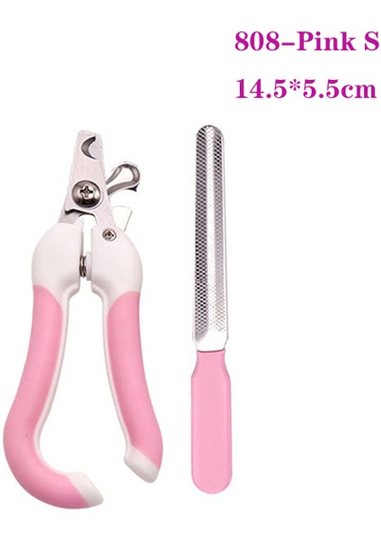 808-P-S Paslanmaz Çelik Bakım Makas Clippers Pet Pençeleri Köpek Malzemeleri Profesyonel Pet Kedi Tırnak Makası Kesici Orak (Yurt Dışından)