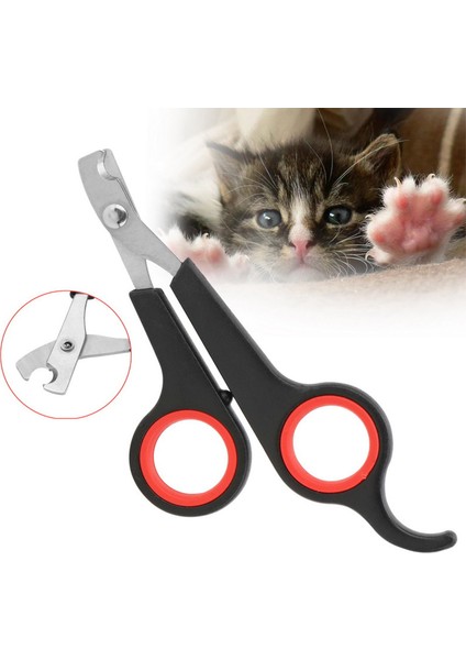 Siyah Kırmızı Renkli Evcil Hayvan Tırnak Makası Makas Köpek Kedi Bakım Tırnak Makası Paslanmaz Çelik Yavru Pençe Ayak Düzeltici Kesici Evcil Hayvan Malzemeleri (Yurt Dışından) modelleri