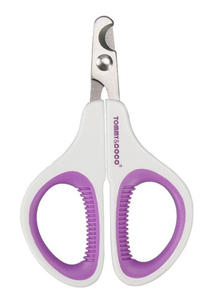 Mor Evcil Hayvan Tırnak Makası Köpek Kedi Çelik Emek Tasarrufu Sağlayan Köpek Yavru Kedi Makas Ayak Tırnak Kesici Bakım Aracı Güzellik Malzemeleri (Yurt Dışından)