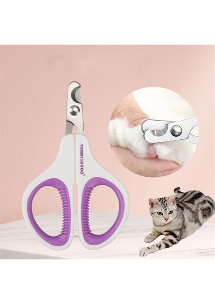 Mor Evcil Hayvan Tırnak Makası Köpek Kedi Çelik Emek Tasarrufu Sağlayan Köpek Yavru Kedi Makas Ayak Tırnak Kesici Bakım Aracı Güzellik Malzemeleri (Yurt Dışından) indirimleri