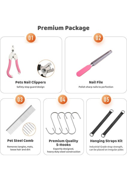 Mavi M Set Evcil Hayvan Tırnak Süsü Hamak Nefes Alabilen Ve Kedi Köpek Hamak Bakım Hamak Tel Koşum Net Malzeme Asılı Hamak (Yurt Dışından)