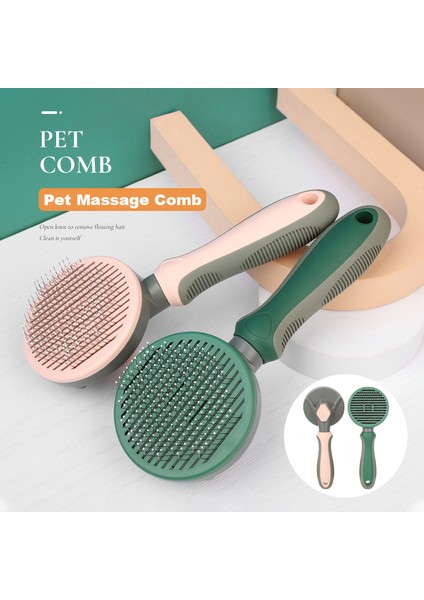 5-Lake Blue-1 Köpek ve Kedi Için Kendi Kendini Temizleyen Slicker Fırça Astarı Çıkarır, Karışık Saç Masajı Parçacık Pet Tarak Dolaşımını Artırır (Yurt Dışından) fiyatları