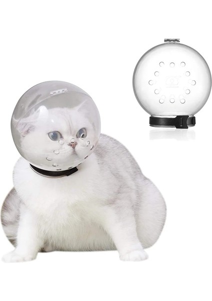M 11.5X7.5X26CM Anti-Isırık Nefes Alabilen Kedi Ağzı Güzellik Maskesi Anti-Yalama Koruma Alanı Kapak Maskesi Namlu Banyo Güzellik Kedi Aksesuarları (Yurt Dışından) fiyatları