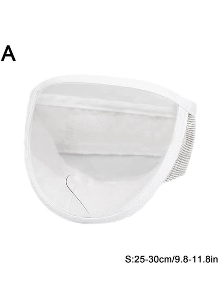 S-17X21 cm Şeffaf Nefes Kedi Na mlu Ayarlanabilir Anti Bite Ağızlıklar Kedi Çiğneme Araçlarını Önleyin Yavru Ağızlıklar Maske Evcil Hayvan Malzemeleri (Yurt Dışından)