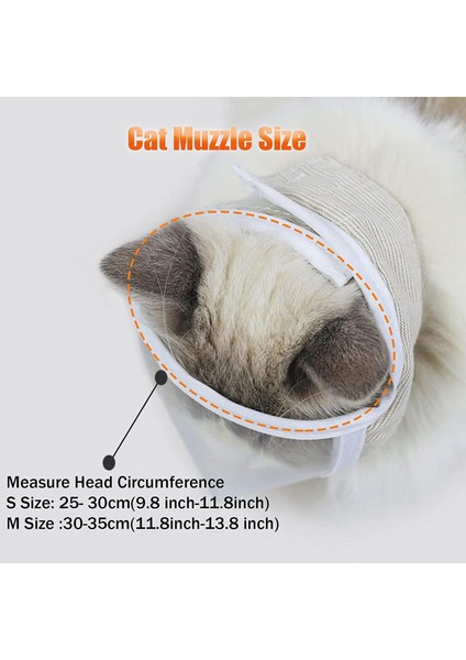 S-17X21 cm Şeffaf Nefes Kedi Na mlu Ayarlanabilir Anti Bite Ağızlıklar Kedi Çiğneme Araçlarını Önleyin Yavru Ağızlıklar Maske Evcil Hayvan Malzemeleri (Yurt Dışından) fırsatları