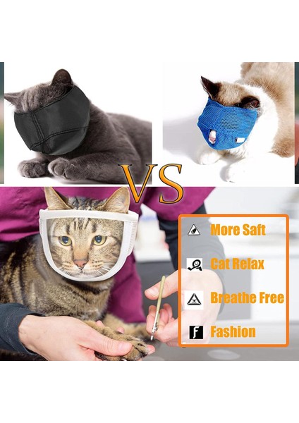 S-17X21 cm Şeffaf Nefes Kedi Na mlu Ayarlanabilir Anti Bite Ağızlıklar Kedi Çiğneme Araçlarını Önleyin Yavru Ağızlıklar Maske Evcil Hayvan Malzemeleri (Yurt Dışından) indirimleri
