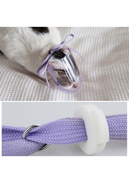 Mor S Kedi Namlu Köpekler Kediler Ayarlanabilir Nefes Alabilir Anti Bite Ağızlıklar Maske Kedilerin Ve Çiğnemelerini Evcil Hayvan Bakım Malzemeleri (Yurt Dışından) modelleri
