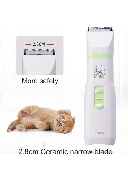 1 Adet Bıçak CP-5200 2 In 1 Pet Köpek Kedi Saç Düzeltici Pençe Tırnak Öğütücü Bakım Makası Tırnak Kesici Saç Kesme Makinesi Profesyonel (Yurt Dışından) fırsatları