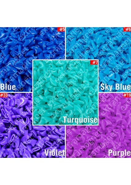 Mix 103 S 100 Adet Kediler Için Yumuşak Tırnak Başlıkları + 5x Yapıştırıcı + 5x Aplikatör /* Xs, S, M, L, Kapak, Kedi, Pençe, Pençe, Zot */ (Yurt Dışından) modelleri