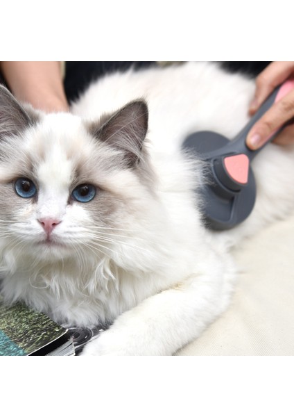 Pink1 Kedi Tarak Kendi Kendini Temizleyen Slicker Fırça Köpek Kedi Saç Astarı Kaldırır Karışık Pet Saç Masaj Tarak Evcil Hayvan Aksesuarları (Yurt Dışından) fiyatları