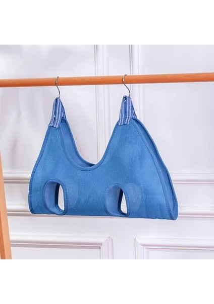 Mavi 2.5-5 kg Kedi Bakım Hamak Tırnak Kesme Anti Scratch Bite Sabit Yatak Kedi Yavrusu Kısıtlama Çantası Evcil Hayvan Bakım Araçları Kediler Aksesuarları (Yurt Dışından)