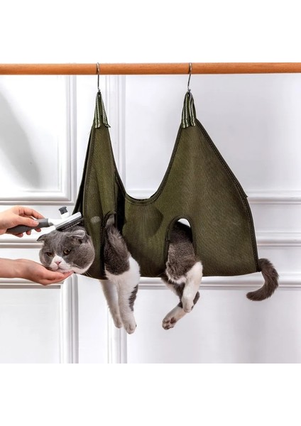 Mavi 2.5-5 kg Kedi Bakım Hamak Tırnak Kesme Anti Scratch Bite Sabit Yatak Kedi Yavrusu Kısıtlama Çantası Evcil Hayvan Bakım Araçları Kediler Aksesuarları (Yurt Dışından) modelleri