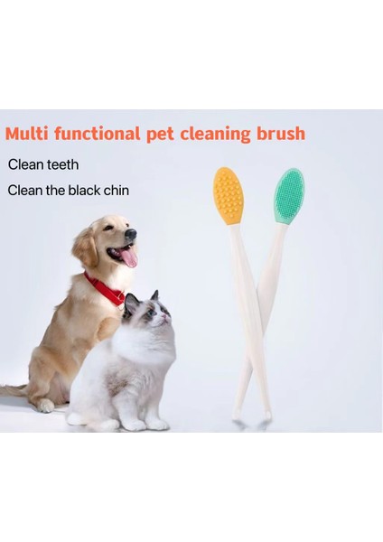 B Taşınabilir Kedi Temizleme Siyah Çene Fırçası, Evcil Kedilerin ve Köpeklerin Gözyaşlarını ve Yağ Kirini Temizlemek Için Silikon Fırçanın Silinmesine Yardımcı Olabilir (Yurt Dışından) modelleri