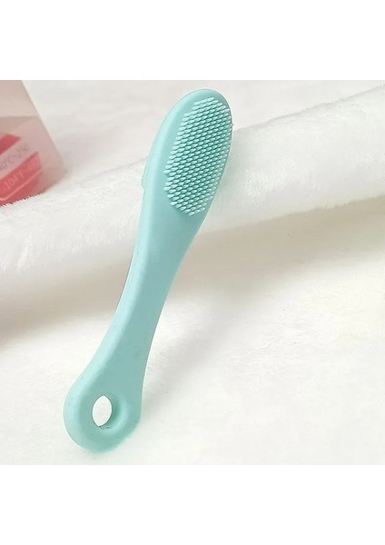 Yeşil 2 Adet Köpek Kedi Temizlik Malzemeleri Yumuşak Evcil Parmak Fırçası Kediler Fırça Diş Fırçası Gözy Lekeleri Fırça Göz Bakımı Evcil lar Temizleme Bakım Araçları (Yurt Dışından)