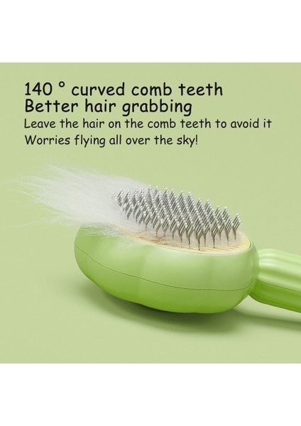 1 Adet Yeşil B Pet Kedi Fırça Kedi Bakım Fırçası Kendi Kendini Temizleyen Kedi Köpek Tarak Fırça Uzun/kısa Kedi Tüy Çıkarıcı Köpek Yavrusu Bakım Aksesuarları (Yurt Dışından) modelleri