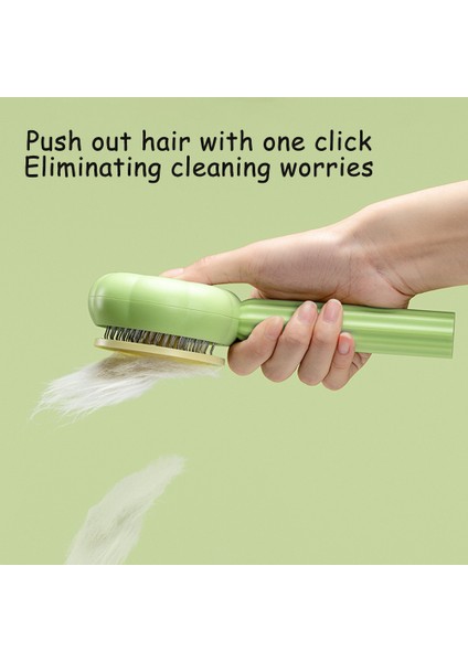 1 Adet Yeşil B Pet Kedi Fırça Kedi Bakım Fırçası Kendi Kendini Temizleyen Kedi Köpek Tarak Fırça Uzun/kısa Kedi Tüy Çıkarıcı Köpek Yavrusu Bakım Aksesuarları (Yurt Dışından) fırsatları