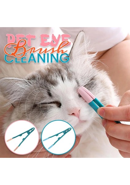 Mavi Köpek Kedi Temizlik Malzemeleri Pet Yumuşak Göz Fırçası Kediler Fırça Diş Fırçası Gözy Lekeleri Fırça Göz Bakımı Evcil Hayvan Temizleme Bakım Araçları (Yurt Dışından) fiyatları