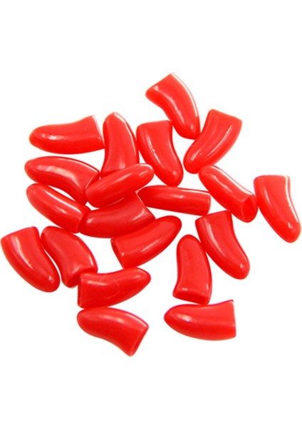 Şeftali Kırmızı M 20 Adet Pet Kediler Çivi Pençeleri Yavru Anti-Çizik Bakım Tırnak Paws Pençe Kapatma Başlığı (Yurt Dışından) indirimleri