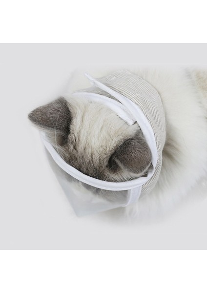 20-25 Cm Şeffaf Pvc Nefes Kedi Namlu Köpekler Kediler Banyo Bakım Çantası Anti Bite Köpek Yavru Kedi Ağızlıklar Maske Pet Malzemeleri (Yurt Dışından) fırsatları