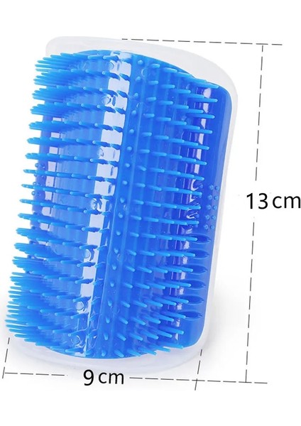 Mavi 8.5X12.7CM Pet Tarak Çıkarılabilir Kediler Fırça Köşe Kedi Masaj Kendini Damat Tarak Fırça Kedi Ürünü Tarak Evcil Hayvanlar Için Kedi Aksesuarları (Yurt Dışından) fırsatları