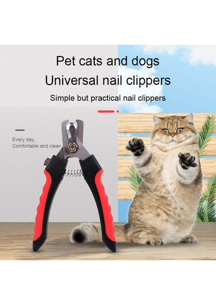 Kırmızı L S/l Paslanmaz Çelik Pet Emek Tasarrufu Sağlayan Tırnak Makası Profesyonel Evcil Hayvan Tırnak Makası Köpek Kedi Uygun Güzellik Temizlik Malzemeleri (Yurt Dışından) fırsatları