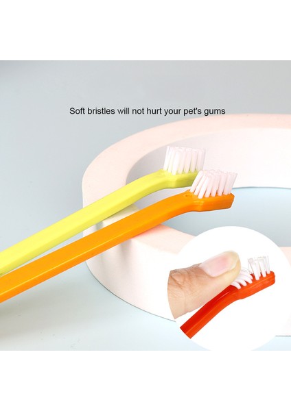Yeşil Pet Diş Fırçası Tek Kafa Diş Fırçası Kedi Diş Fırçası Pet Ağız Temizleme Diş Fırçası Kedi ve Köpek Ağız Temizleme Carekitty Diş Fırçası (Yurt Dışından)