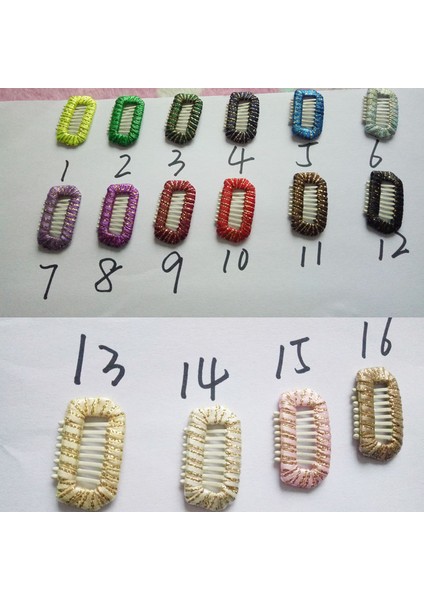 Stıl 3 Cm 2.8 Cm 50 Adet Geniş Düz Iğne Tarak Klip Bb Firkete Saç Tokası Taktik Saç Tokası Yorkshire Headdress Evcil Hayvan Aksesuarları Bırakın (Yurt Dışından)