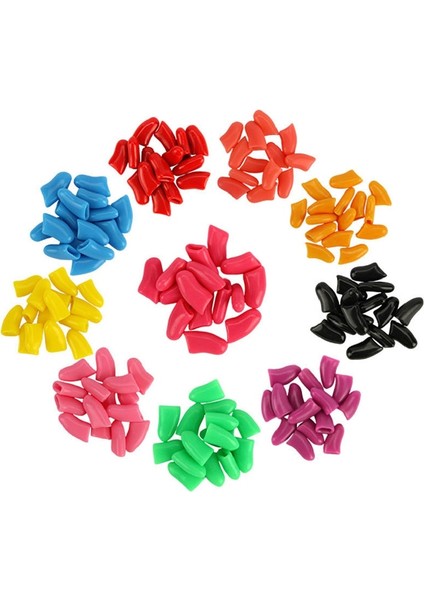 Sarı Xs Renkli Kedi/Köpek 20 Adet Silikon Yumuşak Kedi Tırnak Kapakları/Kedi Pençe Pençesi/Evcil Hayvan Tırnak Koruyucusu/Kedi Tırnak Kapağı Tutkal İle Evcil Hayvanlar (Yurt Dışından) indirimleri