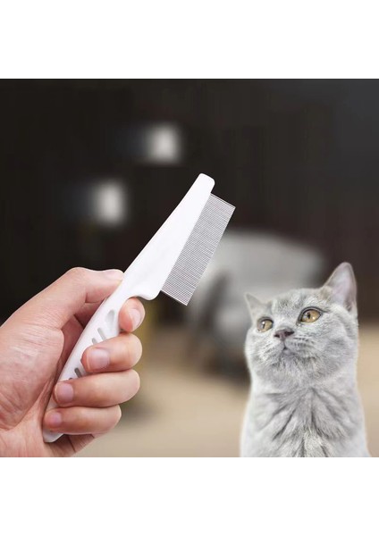 Pet Saç Comb5 S Pet Saç Dökülme Tarak Paslanmaz Çelik Pire Tarak Kedi Köpek Için Pet Konfor Pire Saç Bakım Tarağı Köpek Kedi Kürk Temizleme Fırçası (Yurt Dışından)