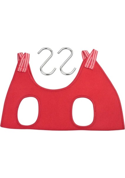 Kırmızı S Kedi Bakım Hamak Evcil Hayvan Tırnak Klipsi Kırpma Kısıtlama Çantası Kedi Köpek Güzellik Hamak Banyo Bakım Asılı Çanta Evcil Hayvan Malzemeleri (Yurt Dışından)